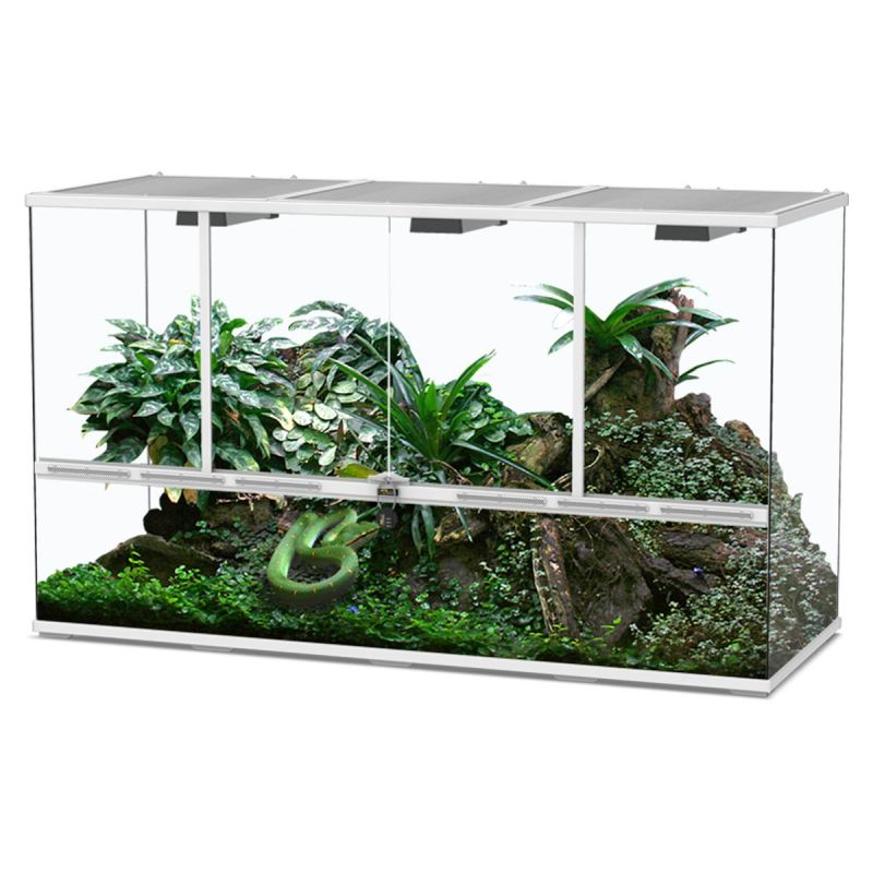 Aquatlantis terrarium 132 x 45 x 75cm avec meuble + bon d'achats de...