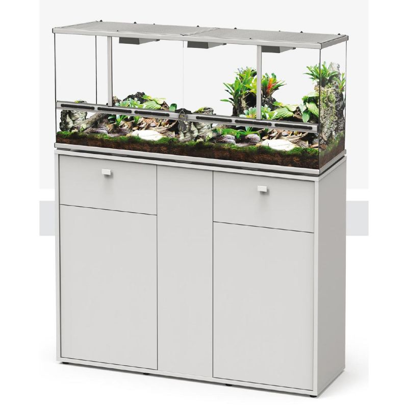 Aquatlantis terrarium 132 x 45 x 60cm avec meuble + bon d'achats de...