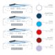 Aqua Medic Aquarius 30 plus (320 x 210 x 25 mm) pour aquarium de 350 - 600 mm 