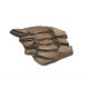 Chutes du Staubbach ardoise marron,droit 590 x 580 x 190mm 112,50 €