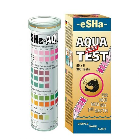 Esha Aqua quick test 50 bandelettes 16,55 €