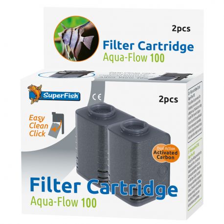 Superfish AQUA- FLOW 100 Easy Click cartouces 2 pièces 8,00 €