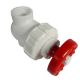 Vannes à vanne / vanne d'arrêt en PVC blanc / rouge 40mm 57,60 €