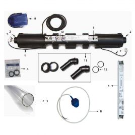 TMC ballast complet pour TMC PRO CLEAR 30W (numéro d'éclaté 1)