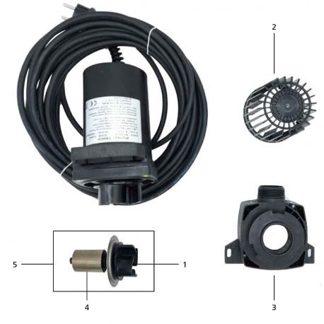 Pompe Pond rotor avec vortex pour pompe AW 5000V (numéro d'éclaté 5) 155,07 €