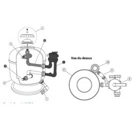 Shark Bead 15 tuyau PVC pression 63 mm (au mètre) (numéro d'éclaté 3)