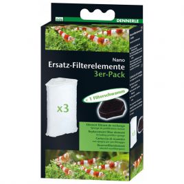 Dennerle FilterElement pour Nano et Nano XL 3 pièces