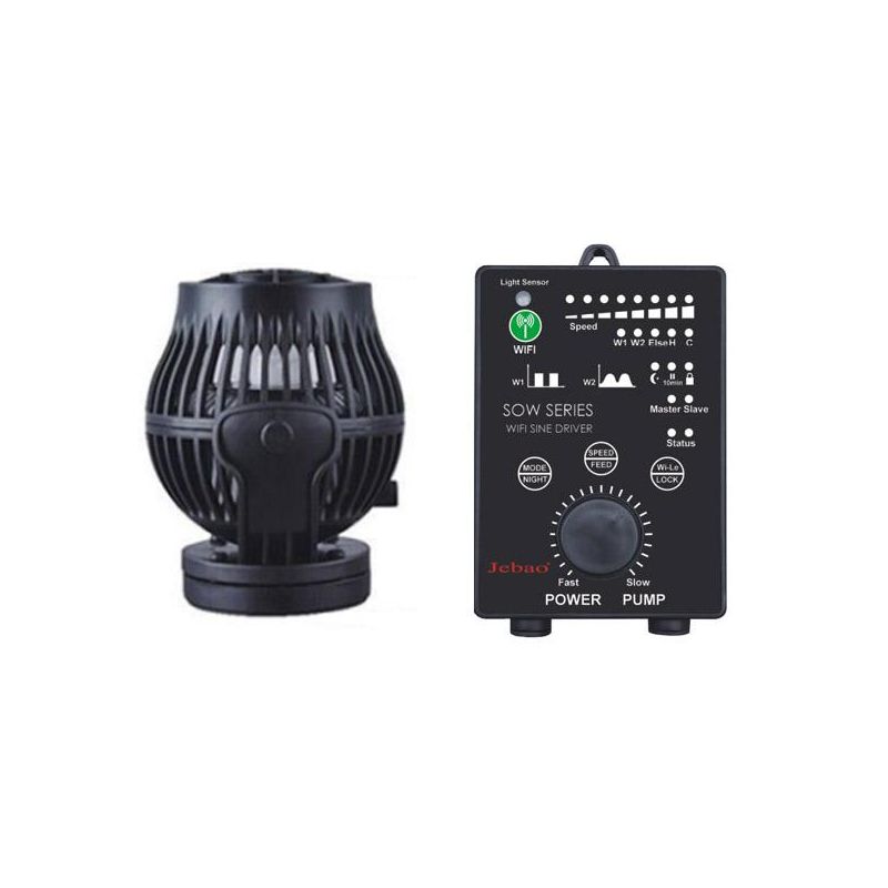 Jebao SINE Wave Pump SOW9M pompe de brassage 700 à 9000 l/h 108,75
