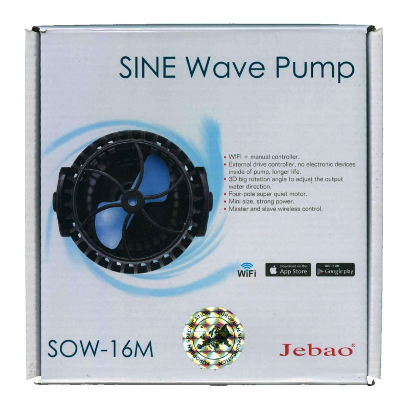 Jebao SINE Wave Pump SOW16M pompe de brassage 1200 à 16000 l/h 116...