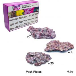 Dutchreefrock pack de pierres Plates (6.5kg)