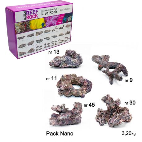 Dutchreefrock pack de pierres Nano (3.2kg) 