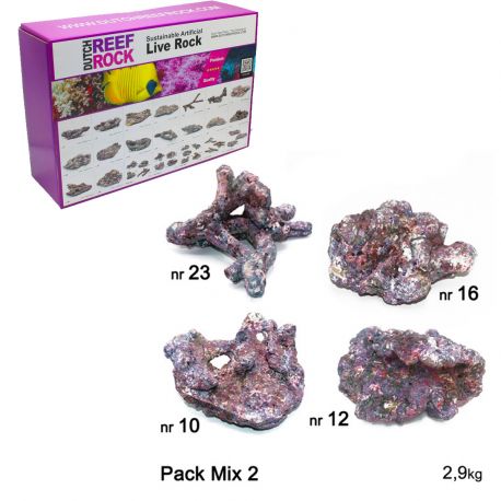 Dutchreefrock pack de pierres Mix 2 (2.9kg) 