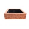 Cadre décoratif  80 x 60 x 35 cm finition CORTEN