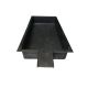 Bassin avec cascade côté court 250 x 120 x 35cm 820 litres 
