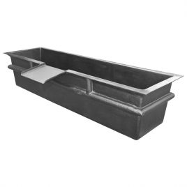 Bassin avec cascade hors sol 275 x 80 x 60cm 950 litres 1 244,45 €