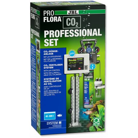JBL PROFLORA CO2 PROFESSIONAL SET M Système de fertilisation au CO2 professionnel. 