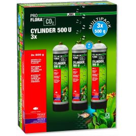 JBL PROFLORA CO2 CYLINDER 500 U 3x Bouteille de CO2 à usage unique de 500 g (pack avantage de 3) 76,95 €