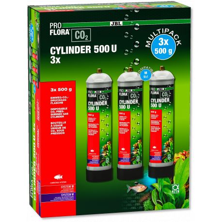 JBL PROFLORA CO2 CYLINDER 500 U 3x