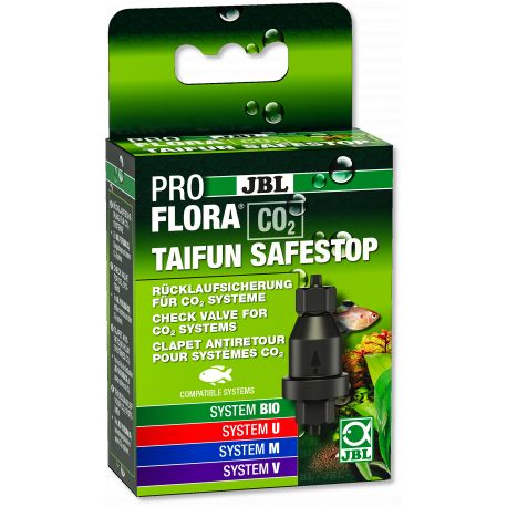 JBL PROFLORA CO2 TAIFUN SAFESTOP Clapet antiretour d'eau pour systèmes de fertilisation au CO2 