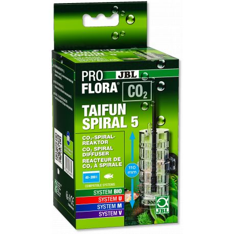 JBL PROFLORA CO2 TAIFUN SPIRAL 5 Réacteur à CO2 extensible pour 200 litres 15,50 €