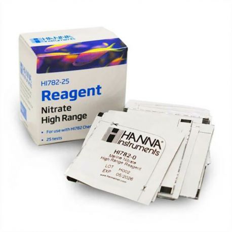 Hanna HI782-25 nitrate high range (HR) reagent set 25 test 23,20 €