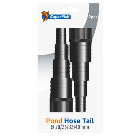 Superfish raccords de tuyau de bassin 20/25/32/40mm (2 pièces)  