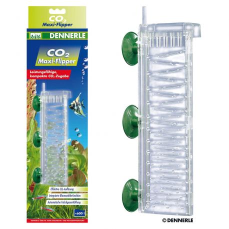 Dennerle diffuseur de co² Maxi - Flipper Pour aquariums jusque 600 litres.