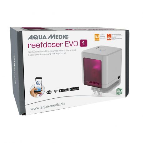 Aqua Medic ReefDoser EVO 1 Pompe de dosage librement calibrable et contrôlable par application 79,90 €