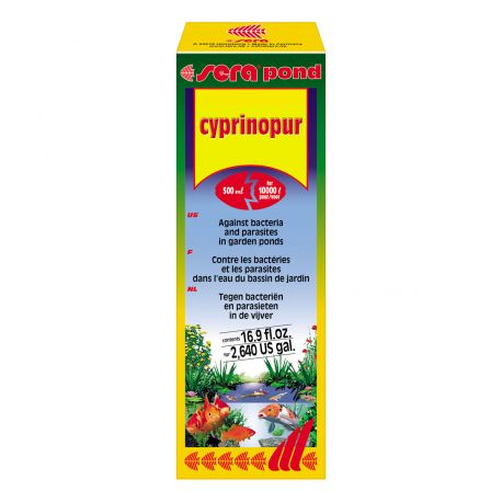 Sera pond cyprinopur 500 ml pour 10.000 litres 37,90 €