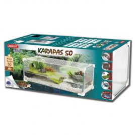 Zolux terrariums Karapas 50 aqua