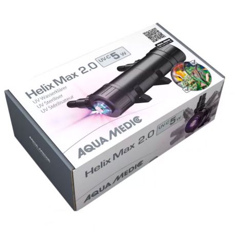 Aqua Helix Max 2.0 5w stérilisateur UV-C pour aquariums d'eau de mer et d'eau douce 79,90 €