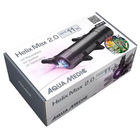 Aqua Medic Helix Max 2.0 11w stérilisateur UV-C pour aquariums d'eau de mer et d'eau douce 