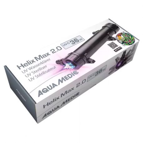Aqua Medic Helix Max 2.0 36w stérilisateur UV-C pour aquariums d'eau de mer et d'eau douce 