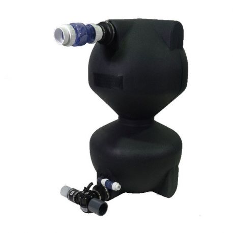 Filtre Air-Aqua SuperBead large marbre noir pour bassin de 70 à 150 m³ 