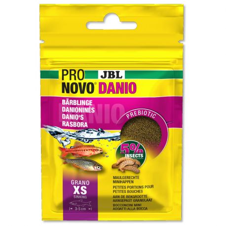 JBL PRONOVO DANIO GRANO XS Aliment de base en granulés de taille XS pour tous les petits barbus et danios de 3 à 5 cm 2,89 €