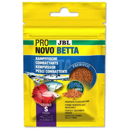 JBL PRONOVO BETTA GRANO S Aliment de base en granulés, taille S, pour combattants de 3 à 10 cm 2,89 €