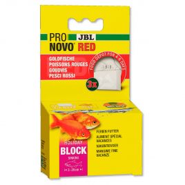 JBL PRONOVO RED HOLIDAY Aliment spécial vacances pour poissons rouges et voiles-de-Chine  3,47 €