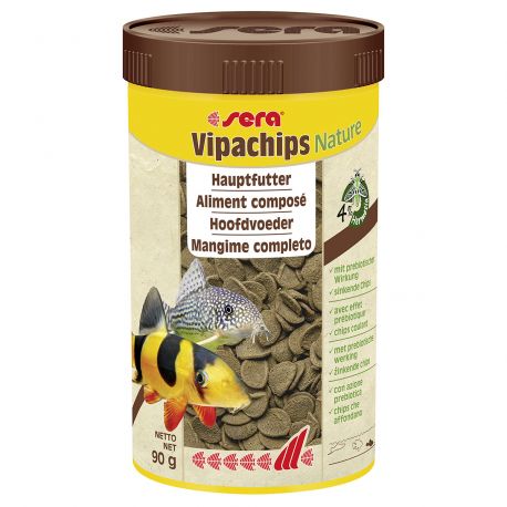 Sera Vipachips Nature 250 ml (90 gr) 11,00 €