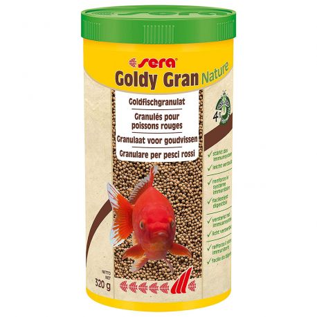 Sera Goldy Gran Nature 1.000 ml (300 gr) 10,70 €
