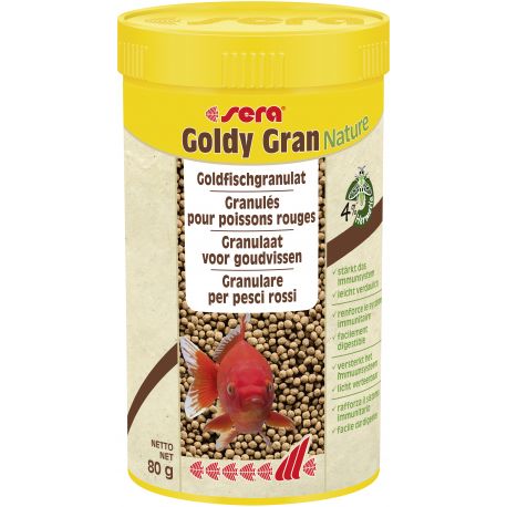 Sera Goldy Gran Nature 250 ml (80 gr) 5,50 €