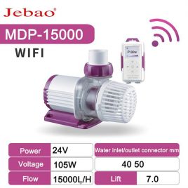 Jebao – pompe à eau avec écran LCD et contrôle Wifi MDP-15000