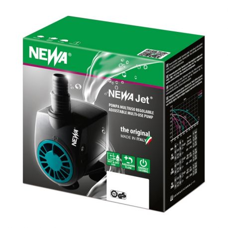 NEWA Jet 3000 pompe à eau submersible réglable de 1200 à 3000 l/h  