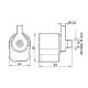 NEWA Maxi 750 pompe à eau d’un débit de 670 l/h 