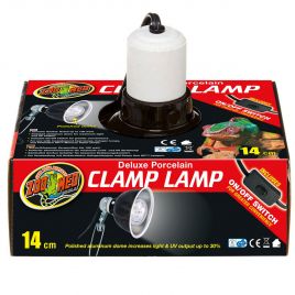 Zoomed Deluxe Porcelain Clamp Lamp 14cm