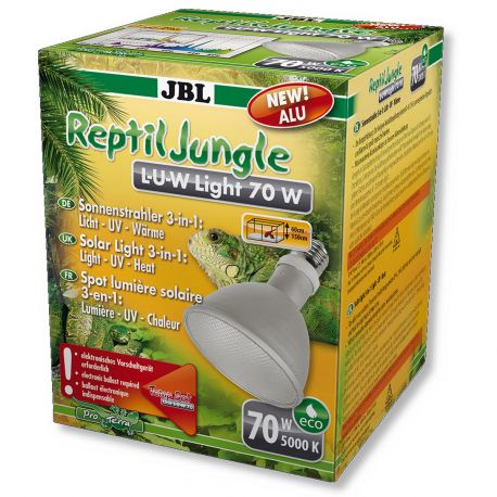 JBL ReptilJungle L-U-W Light alu culot E27 70w 