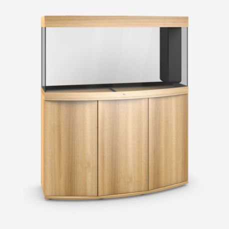 Juwel Aquarium Vision 260 Line led (2x led 1047mm) ligh wood avec meuble avec portes 