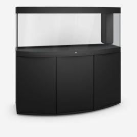 Juwel Aquarium Vision 450 Line led (2 x led 1200mm)  noir avec meuble avec portes 