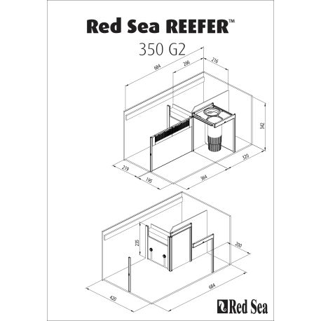 Red Sea - REEFER™ 350 G2 Décantation 412,00 €