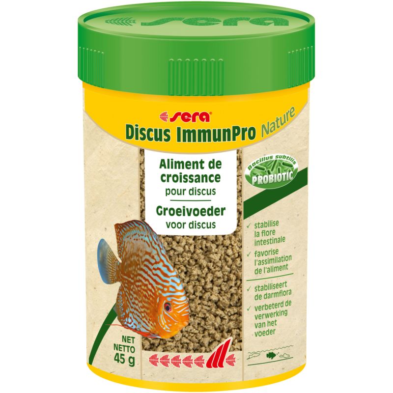  Sera Discus ImmunPro Nature 250 ml, Brown : Pet Supplies