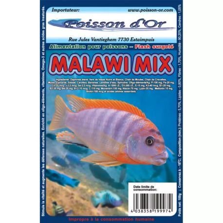 Aliment surgelé Malawi Mix 100gr 21,00 €